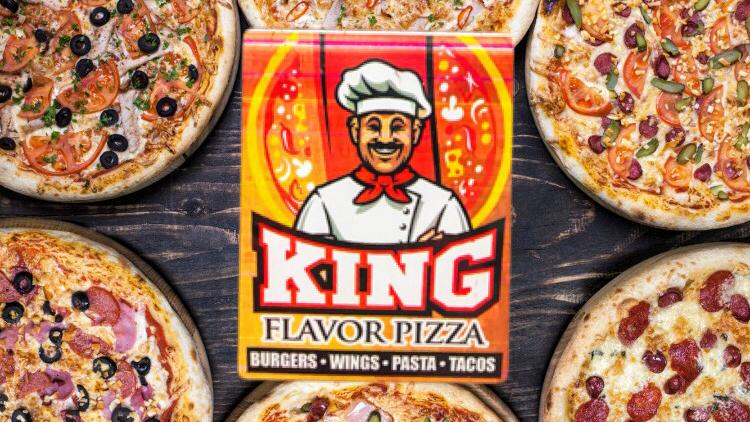King Flavor Pizza Menu